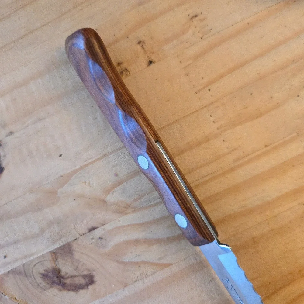 VTG Flint Stainless Vanadium Serrated Bread Knife 14
